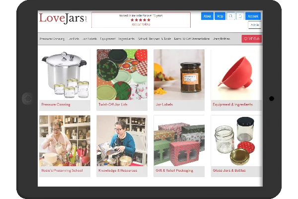 Love Jars leading supplier of jam jars and jam making equipment based in Oakham Rutland